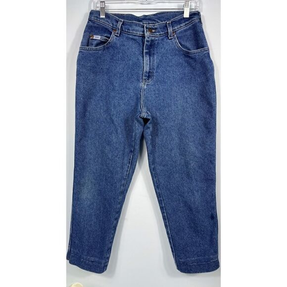 Vintage Lee Women’s Hi Waisted Jeans Size 12 P - Picture 1 of 13